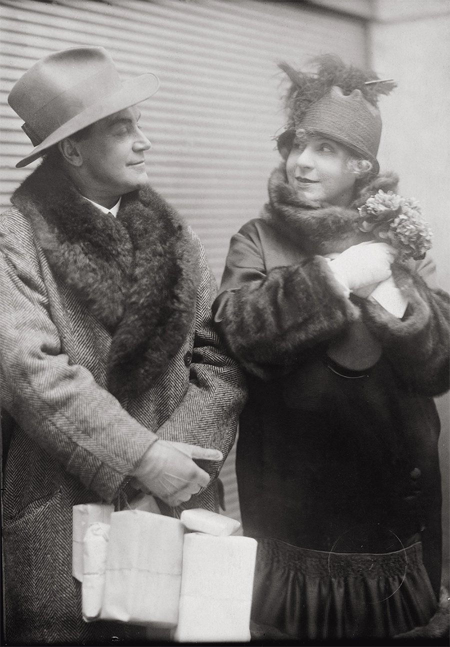 Gustl Waldau und Herta von Hagen, 1925, Getty images: brandstaetter images / Kontributor