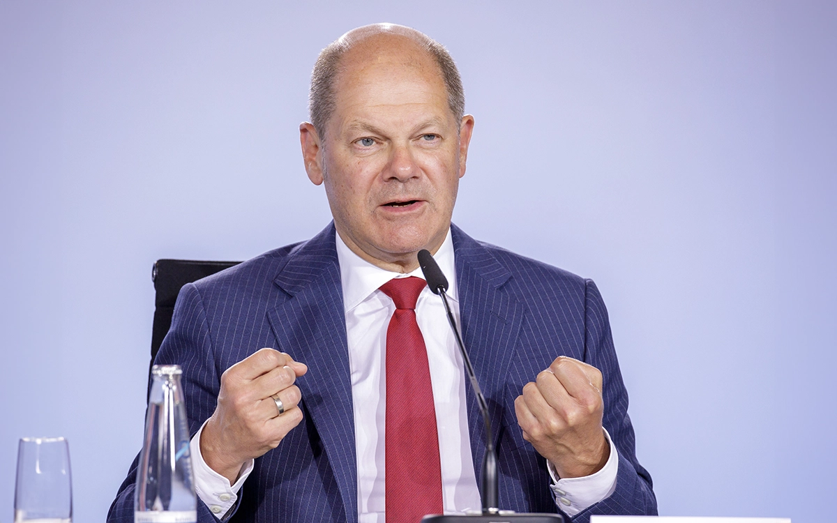 Federal Minister of Finance Olaf Scholz at a press conference on June 2, 2020. picture alliance / photothek | Thomas Imo