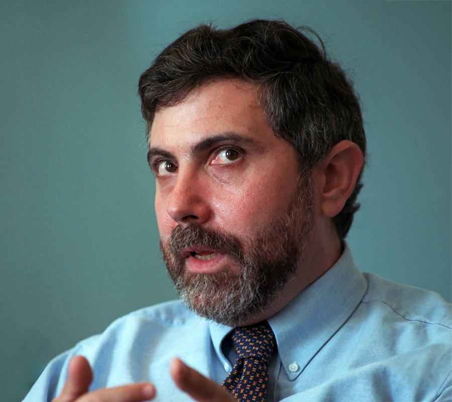 Der amerikanische Wirtschaftswissenschaftler und Nobelpreisträger Paul Krugmann, 1999. Portrait des amerikanischen Wirtschaftswissenschaftlers und Nobelpreisträgers Paul Krugmann. picture alliance / TT NEWS AGENCY | Fredrik Sandberg / TT