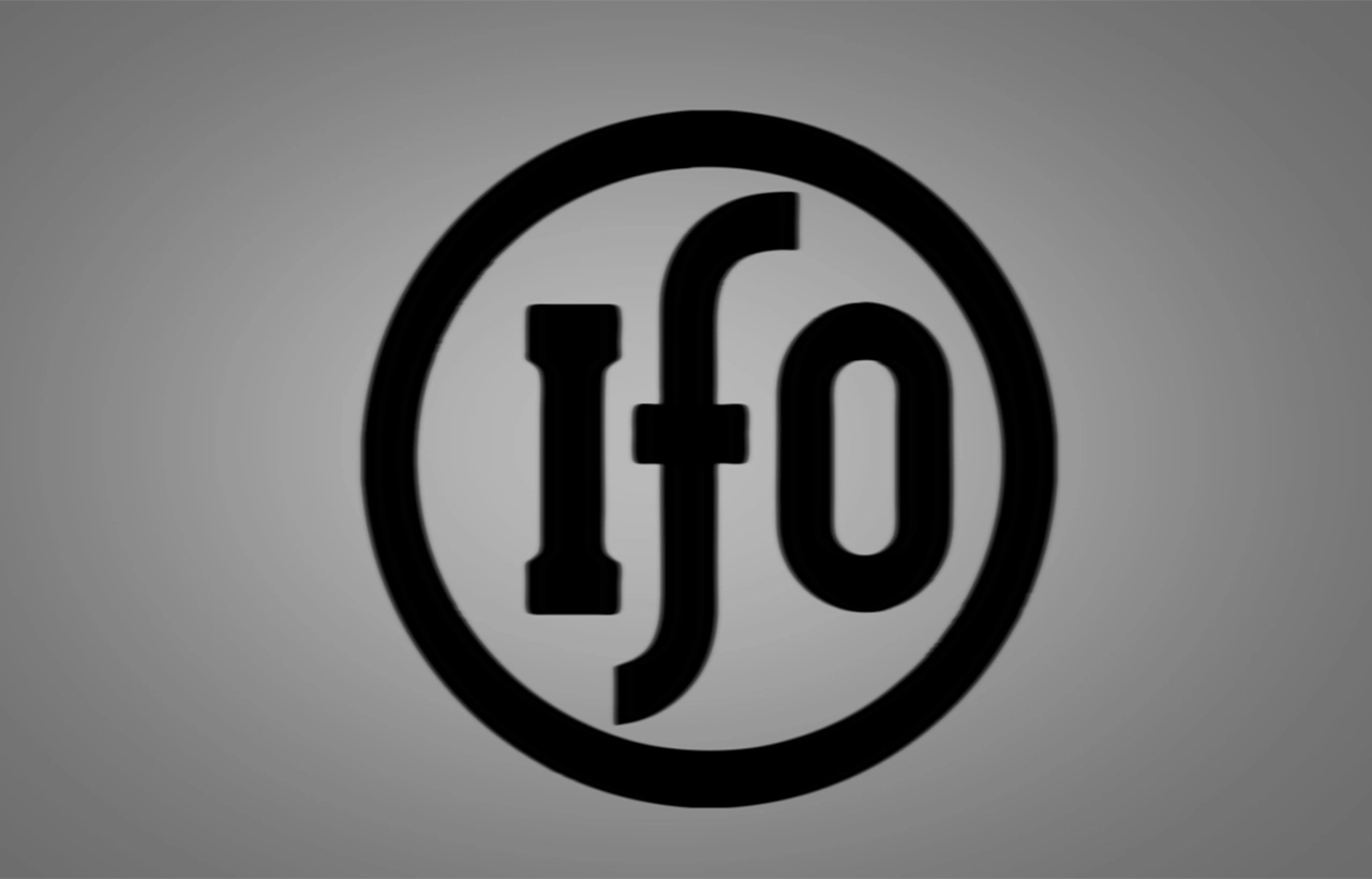 Sehen Sie das ifo Logo im Wandel der Zeit Ein altes ifo Logo