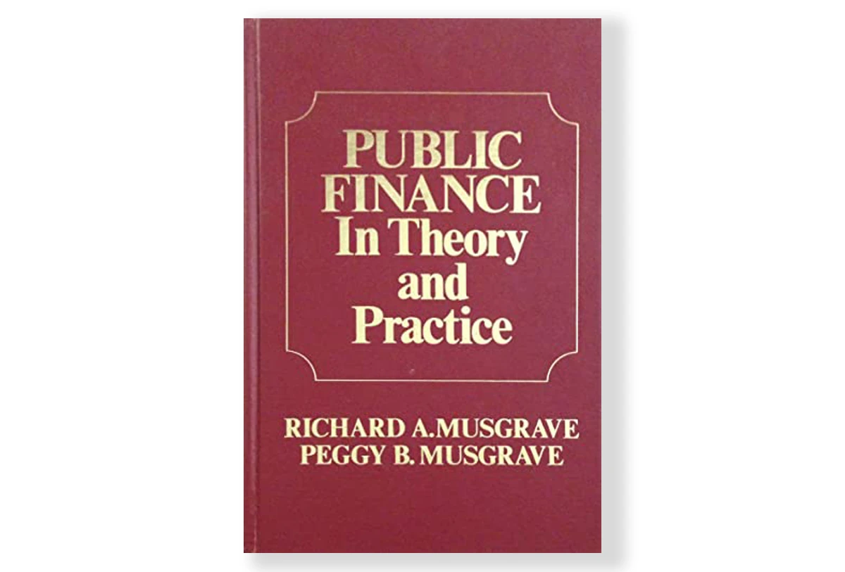 Cover of the book "Public Finance in Theory and Practice"