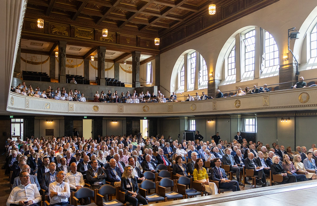 Great Hall of the LMU during the ifo annual meeting